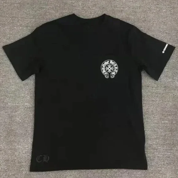 New Chrome Hearts printed casual couple short-sleeved T-shirt